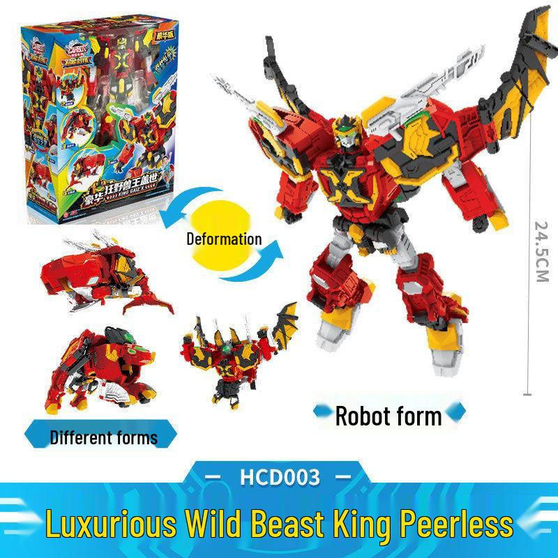 Kabo Car God: Rescue League Transformer Firefighting & Medical Robot Toy Set for Boys