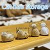 1 Transparent Catshaped Memorial Capsule A Catshaped Sealed Storage  Hanging Loopa Heartfelt Gift For Cat Owners To Commemorate