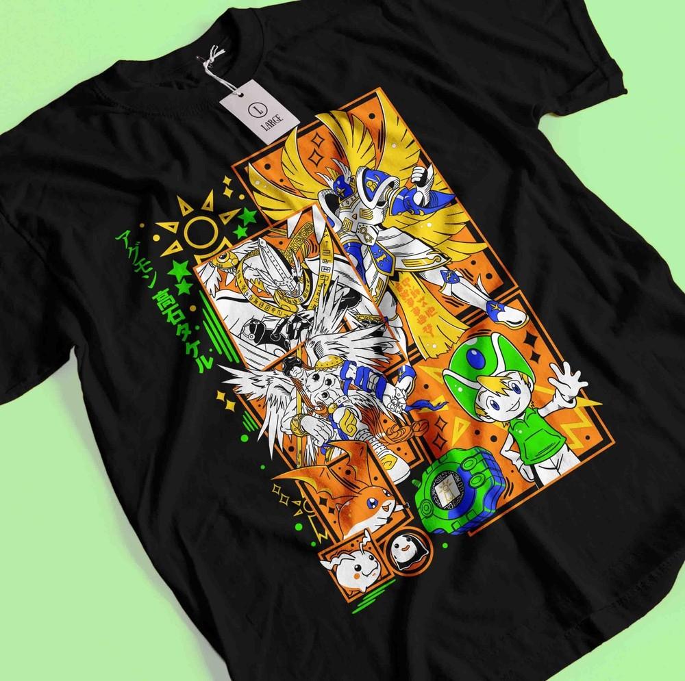 

Винтажная специальная футболка с аниме-любовью, японская футболка, футболка с аниме, футболка в подарок манга S