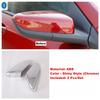 ABS Front Fog Lights Lamps Frame Rearview Mirror Cap Decor Shell Accessories Cover Trim For Chevrolet Cavalier ONIX  - 2024