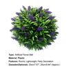 20/25cm Artificial Plastic Lavender Flower Ball Garden Wedding Ceremony Decor