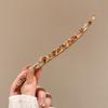 18CM Acetic Acid Hair Stick Chinese Style Hair Fork Willow Leaves Shape Hairpin  Daily