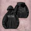 Tate McRae Dubbelzijdige T-shirt Sweatshirt Hoodie – Voor- en Achterkant Print