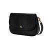 Coach Legacy 26 Logo Flap Closure Leather Handbag Women handbags Black CU099-B4BK