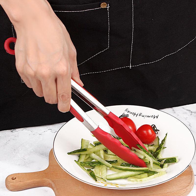 OLOEY Silicone Food Tongs Set