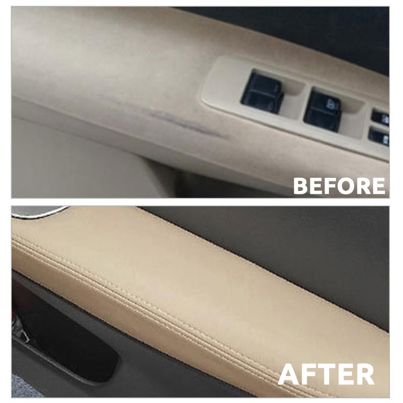 Perfect Fit For Nissan Qashqai J11 2016 2017 Qashqai 2018 PU Leather Car Interior Door Armrest Panel Cover Sticker Trim