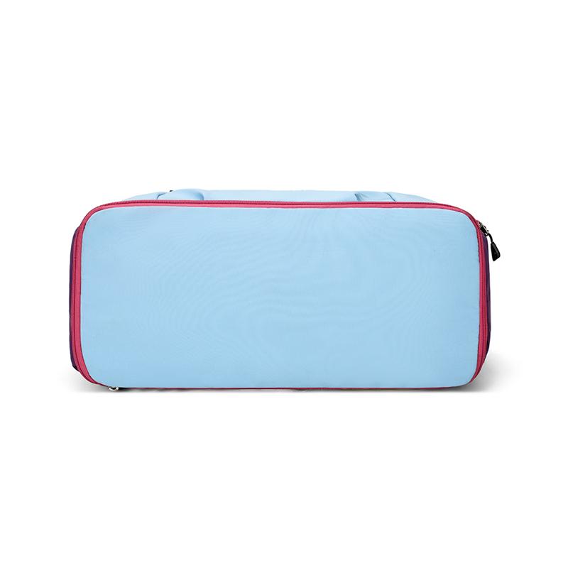 Contrast Color Travel Bag Women's Multi-Layer Storage Bag Crossbody Bag