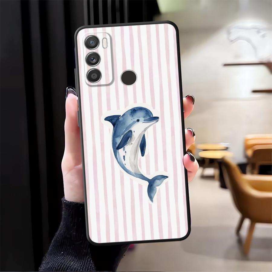 Marine Animals Case for Moto S30 Pro Edge 20 30 X30 Pro Soft Back Phone Cover