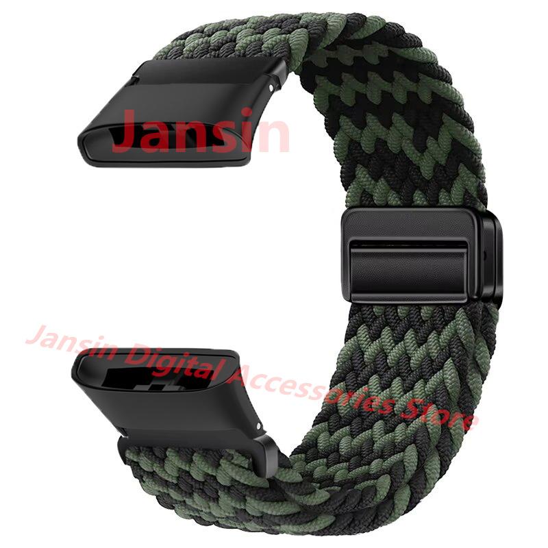 Correa de Nailon Para Redmi Watch 3 Correa Tejida Bucle Pulsera Magnética Para Xiaomi Redmi Watch 3 Correa Deportiva Reemplazable