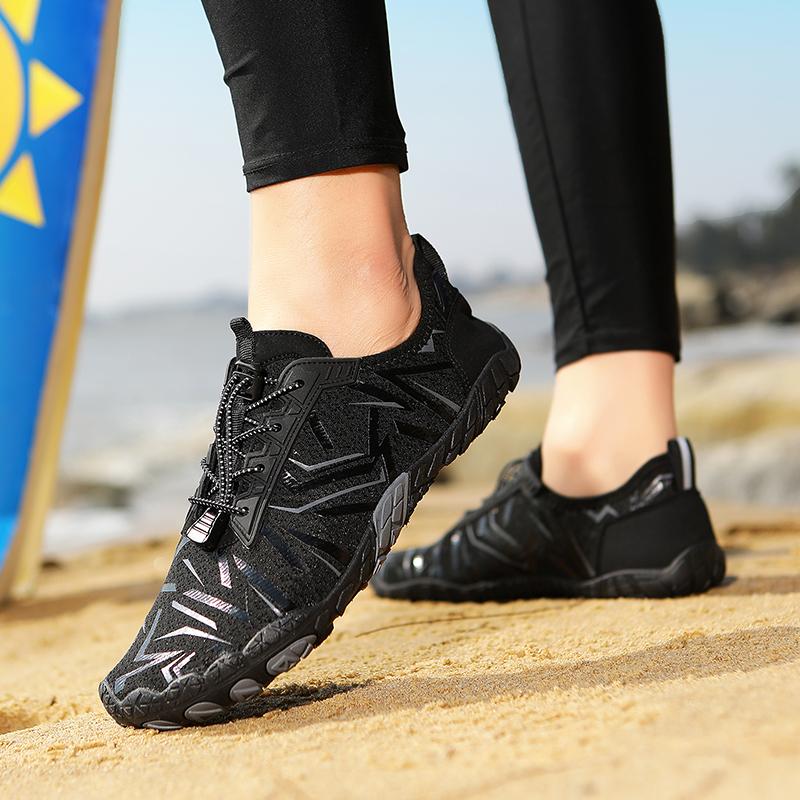 Seaside Aqua Shoes Quick Dry Beach Wading Sneakers Non-slip Comfort Barefoot Water Sports Footwear for Surfing Fishing Canyoning