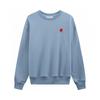 Cotton Couple Matching Set Oversized Hoodie With Heart Print Loose Fit Jogger Pants Men Women