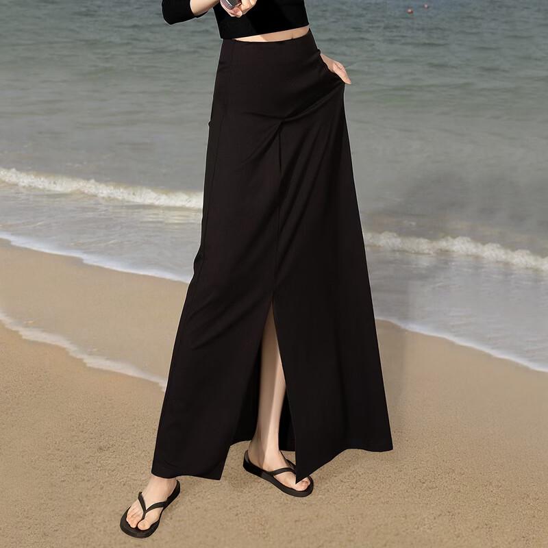 Sibaishu Niche Design Slit A-Line Midi Skirt