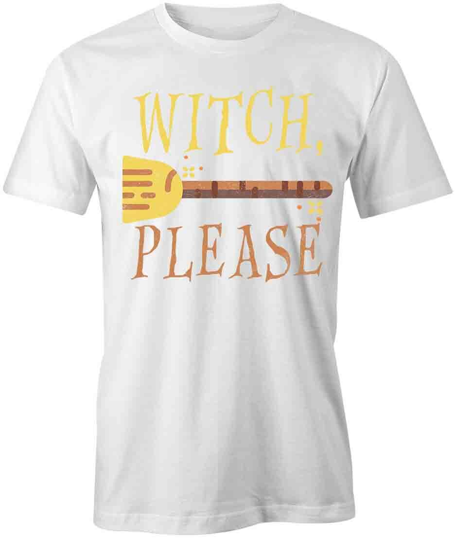 WITCH PLEASE TShirt Tee Short-Sleeved Cotton CLOTHING HALLOWEEN S1WCA216 XXXXL