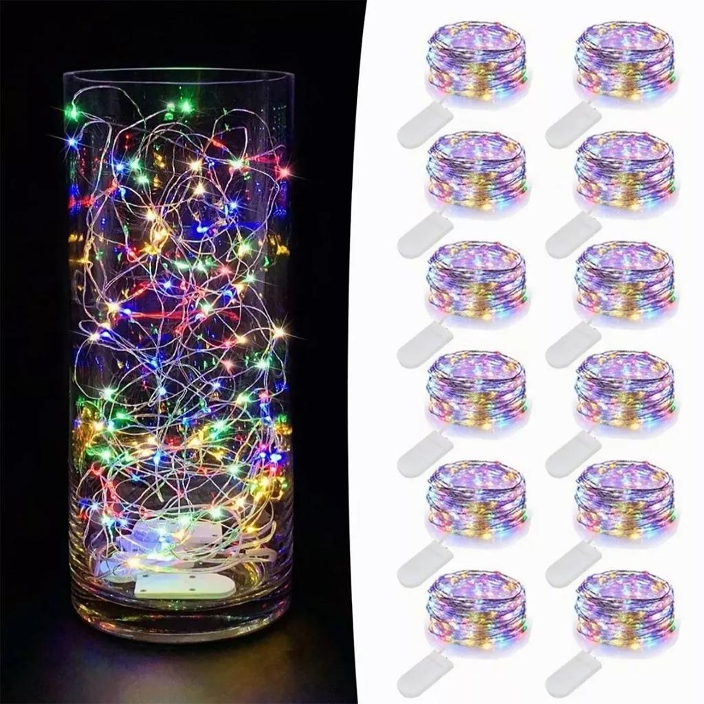 LED String Lights 3m 0.5W Colorful Lighting High Brightness Waterproof for Home Gift Box Decoration