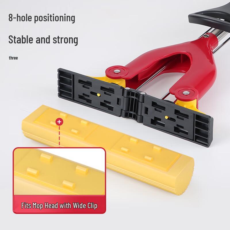 Meiliya Hands-Free Squeeze PVA Mop