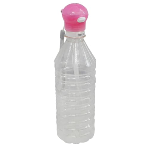 Skater Mobile Case Included Plastic Bottle Straw Cap 350ml 500ml Pink PSHC5