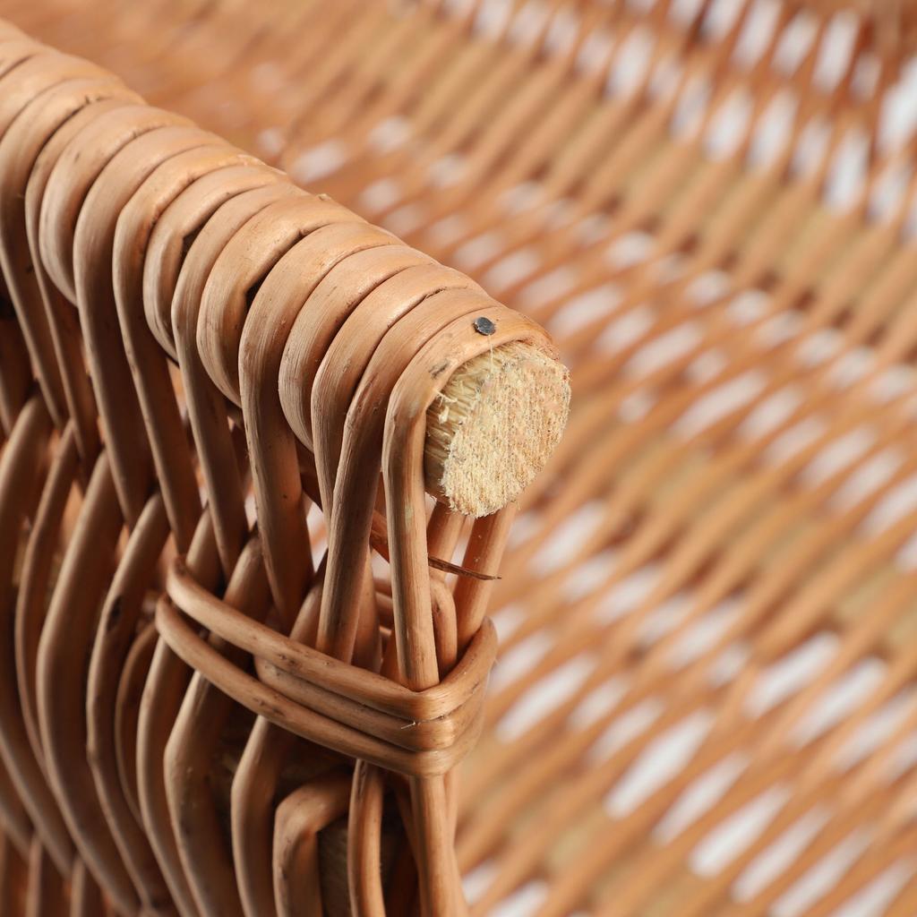 KADAX Wicker Basket For Firewood