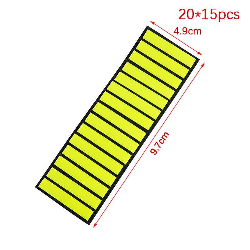 300Pcs Extremely Fine Color Stickers Transparent Fluorescent Index Tabs Flags Sticky Note Stationery Children Gifts School Office Supplies