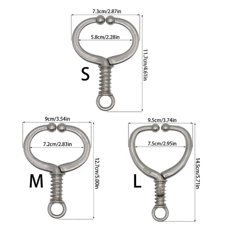 Installez facilement des pinces à nez de taureau avec ressort pour des installations rapides sur le bétail Acier au carbone pour la fiabilité