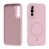 For Infinix Hot 70 Case Luxury Liquid Silicone Magnetic Skin-friendly TPU Cover For Infinix Hot70 Shockproof Bumper Funda