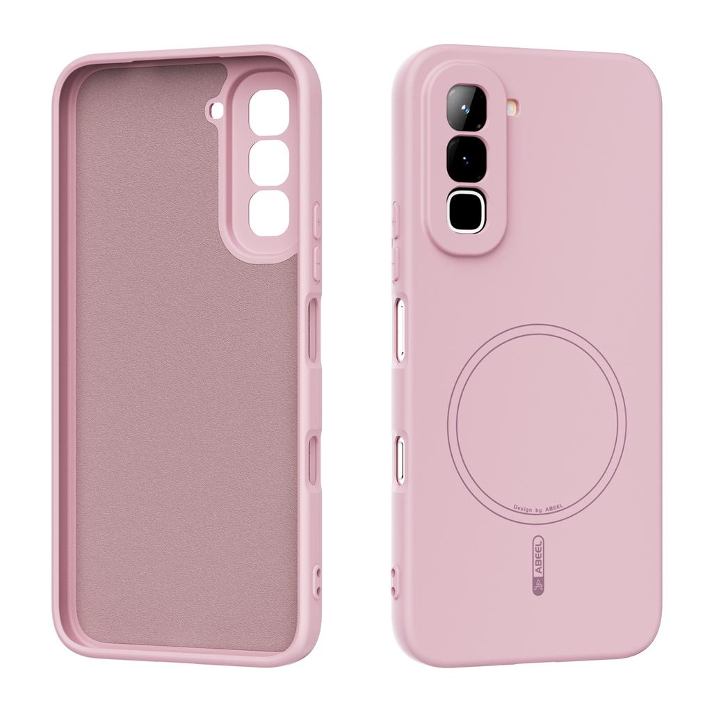 For Infinix Hot 70 Case Luxury Liquid Silicone Magnetic Skin-friendly TPU Cover For Infinix Hot70 Shockproof Bumper Funda