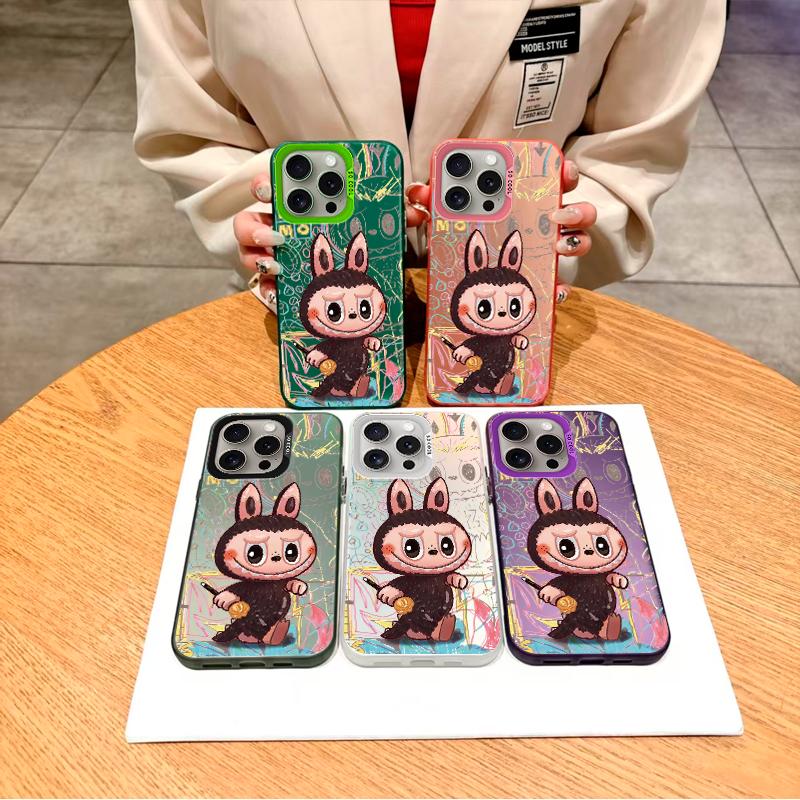 Labubu's Doodle Cuteness" Fashion Case for Vivo Series.vivo Y93,vivo Y17,vivo Y20,vivo Y32,vivo S16,vivo S12,vivo Y01,vivo S10e,vivo Y35+,Y7s,Y38...