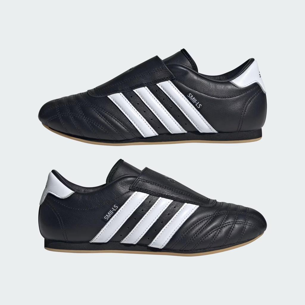 adidas Taekwondo Sneakers Leather Slip-on Black/White