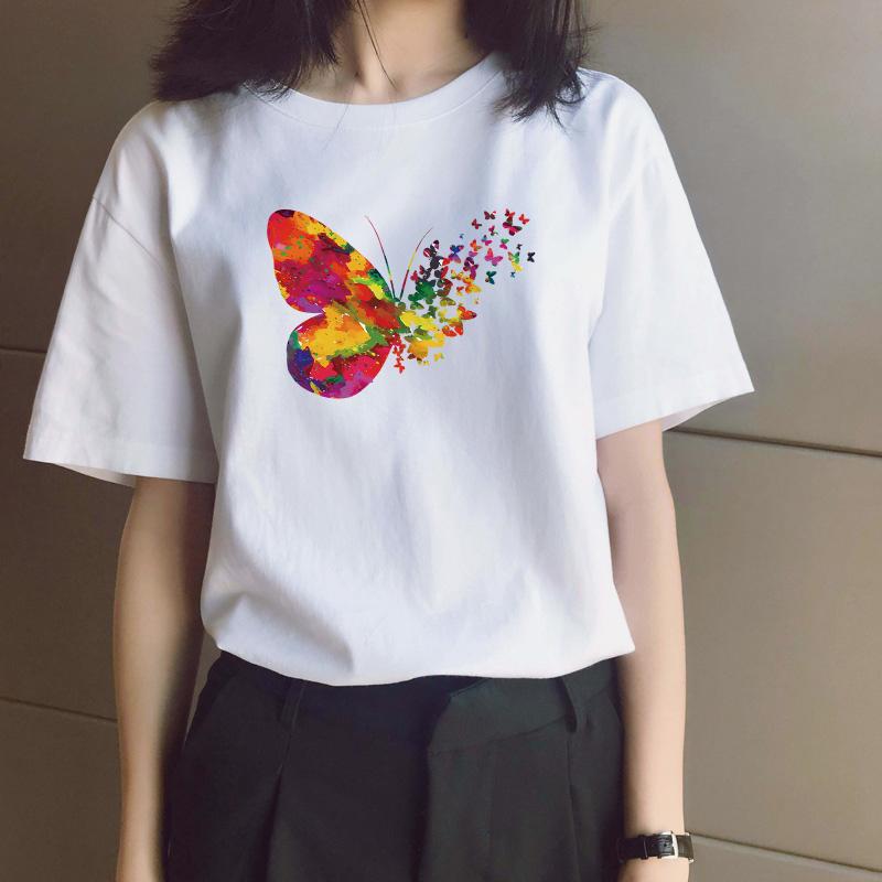 Rotes Schmetterlingsmuster zum Aufbügeln, Wärmeübertragung, neues A-Level, T-Shirt, Jeans, Patches, Punk-Aufkleber