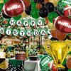 Rugby Theme Balloon Garland for Sports Field or Birthday Decor