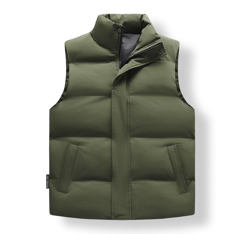 Autumn and winter mainly promote the vest men's handsome trend vest thermal vest youth sleeveless sports jacket vest