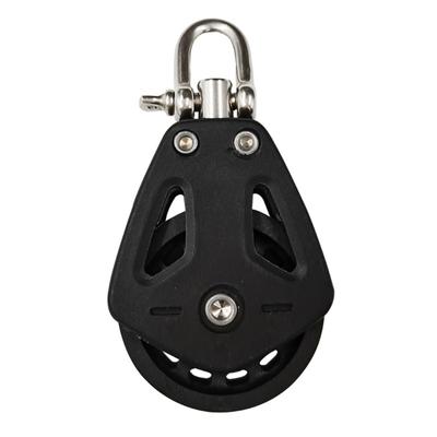 Nylons Marine Pulley Block 360 Degree Swivels Sailboats Pulley Kayaks Pulley for Kayaks Sailing and Outdoor Gym Equipment