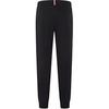 Tommy Hilfiger Minimalist Color Block Letter Embroidered Cotton Casual Pants Men bottoms Black MW0MW22357