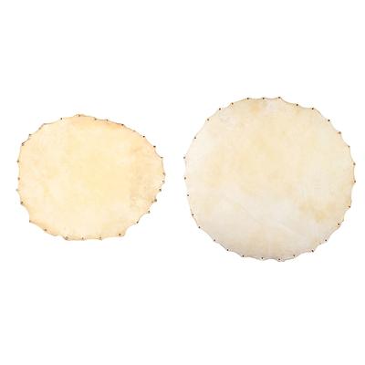 Peau de Chèvre Tambour 8 10 12 13 14 pouces Peau de Tambour pour Tambourin Africain Percussion Instrument de Musique Pièces de Tambour Accessoires