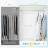 on SNS x 5x Storage TITIROBA Trouser Hanger of Stainless No Black [Trending Capacity] (Set 2) - Steel, Space-Saving, 5-Hook, Vertical/Horizontal Use,