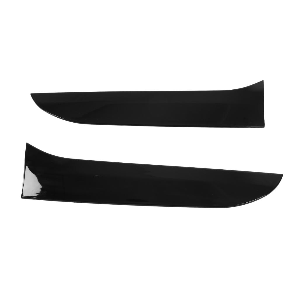 1 Par Venstre Høyre Blank Svart Bakrute Side Spoiler Vinge Bilmodifikasjon Erstatning for MK6