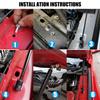 2x Car Front Engine Hood Bonnet Cover Spring Shock Gas Struts Lift Supports Props Rods For Ford Mustang 2015 - 2019