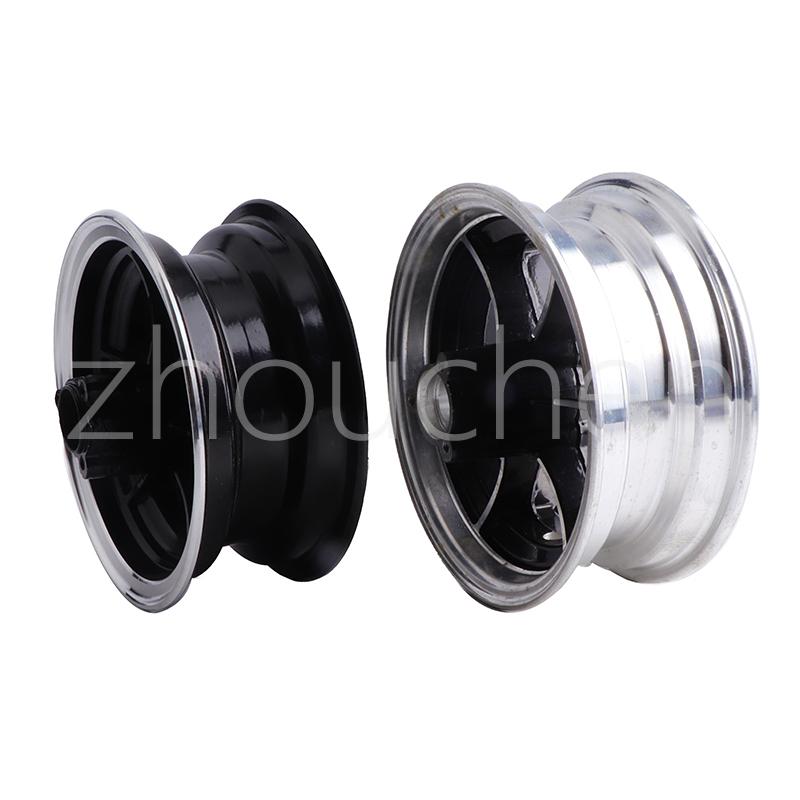 Motorcycle 6 Inch Alloy Wheel Hub Fit For Small Mini Citycoco Electric Scooter E-Bike Front and Rear Rim Tire Accessories