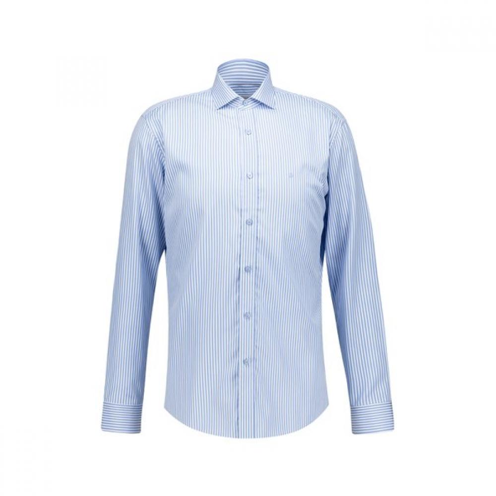 S.t. Dupont Slim Fit Long Sleeve Shirt 24 F W se4Fm21ls319sbu