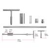 Car Dent Puller Repair Tools Suction Puller Hammer Kit Auto Dent Repair Mechanical Workshop Auto Body Puller Set Car Accessories