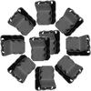 Gatuida 10pcs Clips Automotive Clips Nuts Clips Metal Retainer Clips for Car Engine Hood Support Rod and