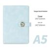 Personalized Soft Leather Diary with Buckle - Elegant Business Gift Notebook