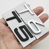 3D Metal Car Badge Logo T5 T6 AWD Rear Trunk Emblem Decals For Volvo S40 S60 S80 V60 V70 V90 XC40 XC60 XC90 Exterior Accessories