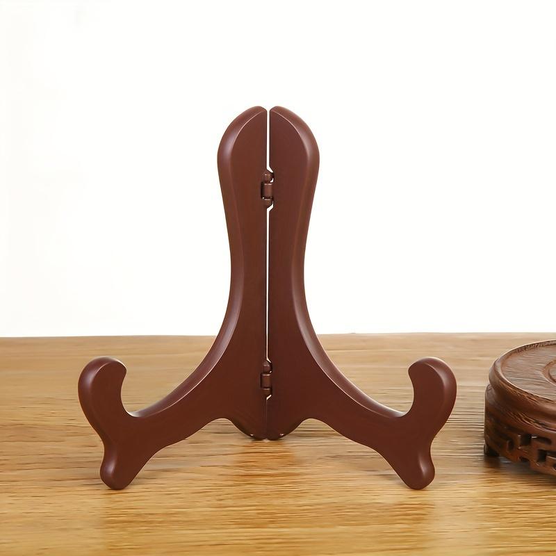 Plate Holder Foldable Display Rack Gypsum Painting Plate Holder Base Decorative Rack Porcelain Plate Tea Cake Holder Display Rack Plate Display Rack
