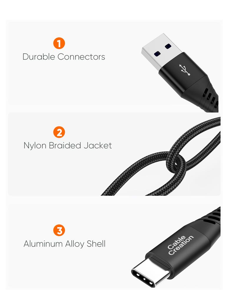 High Quality OEM ODM High Speed 2.0 a USB C Data Cable Nylon Type C Cable Fast Charging Usb C Cable for Phone