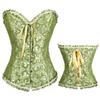 European Size 819 Black Court Corset: Abdomen Control Body Shaper