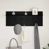 Wall Mounted Nightstand Wall Bracket Black Oak Look