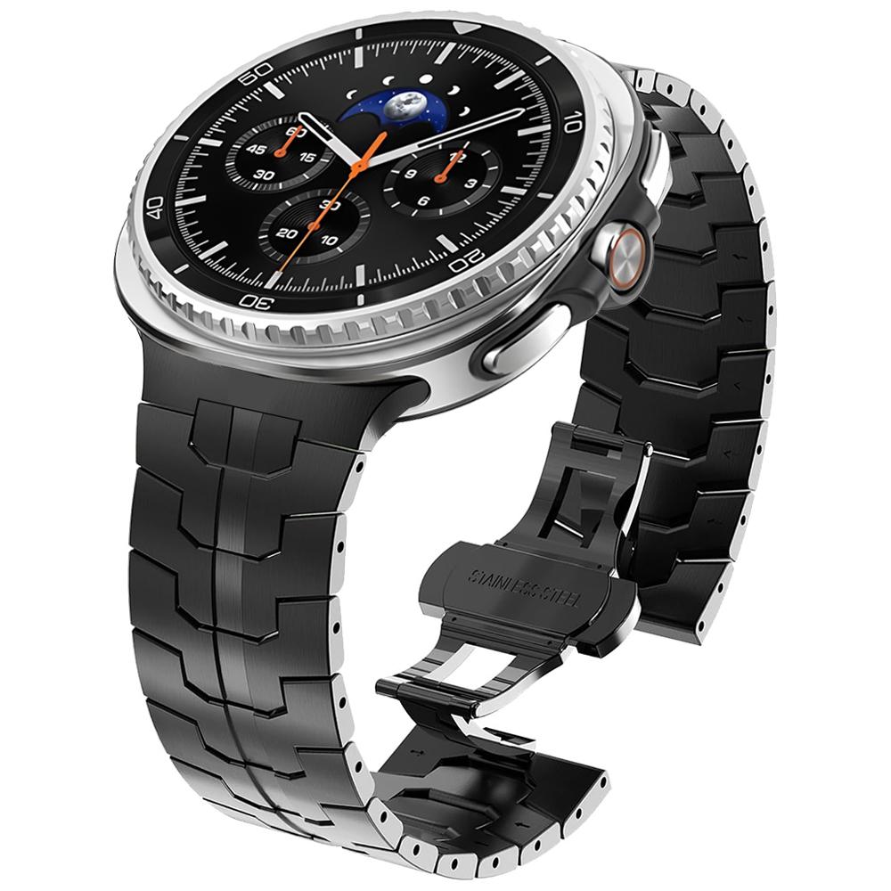 No Gaps Strap For Samsung Galaxy Watch 8 44mm 40mm/Classic 46mm Metal Bracelet For Galaxy Watch Ultra 47mm Stainless Steel Band