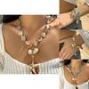 Starfish Shell Bead Necklace With Geometric Shape For Womens Fashion Accessories
