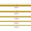0.3-1.0mm Jewelry Copper Wire Tarnish Resistant Jewelry Beading Wire for Bracelet Necklaces Craft Jewelry Making Supplies