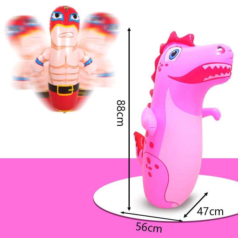 Large Inflatable Wobble Toy Stress Relief Interactive Doll For Kids And Adults